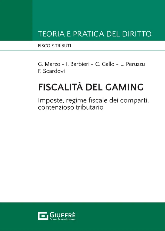 Immagine copertina libro fiscalita del gaming